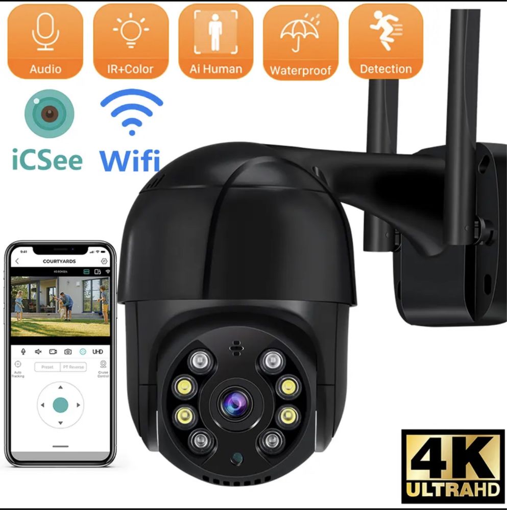 Продам WI-FI IP камеры 5 MP 64 GB NEW