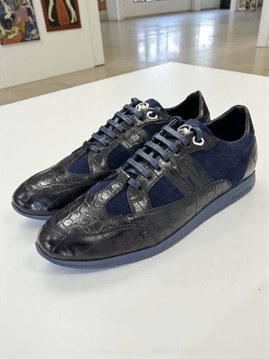 Кросівки кожа крокодила Stefano Ricci