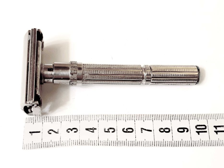 Винтажный Т-образный мужской бритвенный станок из СССР 80-х