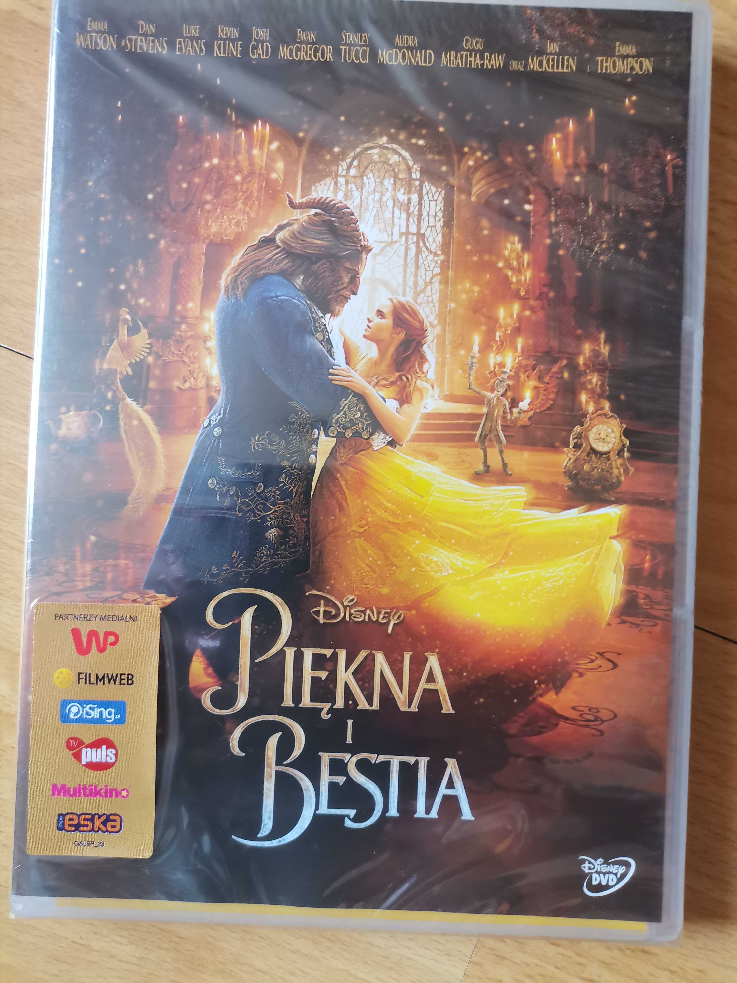 Nowy zafoliowany filmy na DVD pt. Piękna i bestia