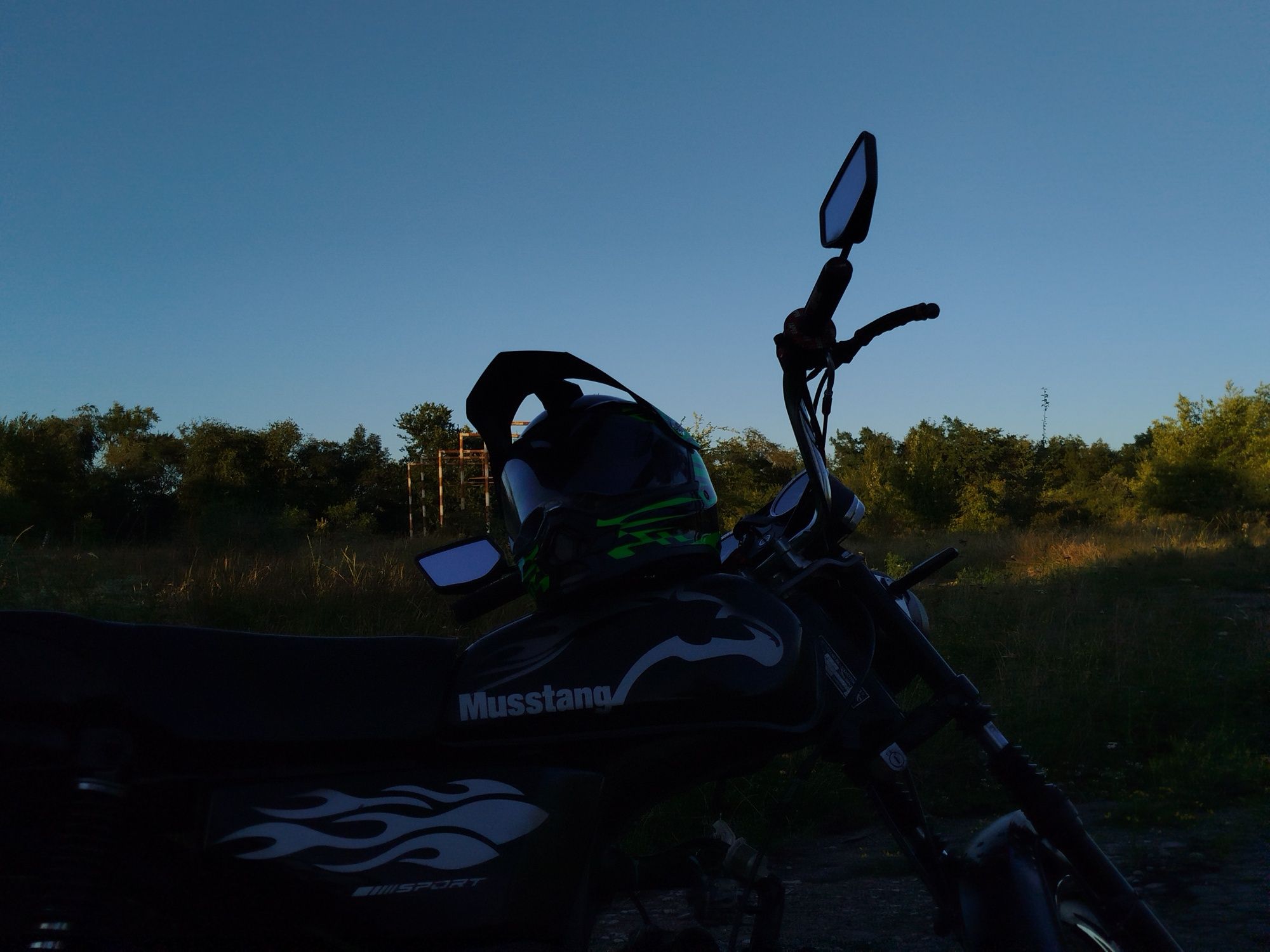 Альфа мустанг 125