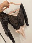 Cekinowe Body Marszczenia Prettylittlething