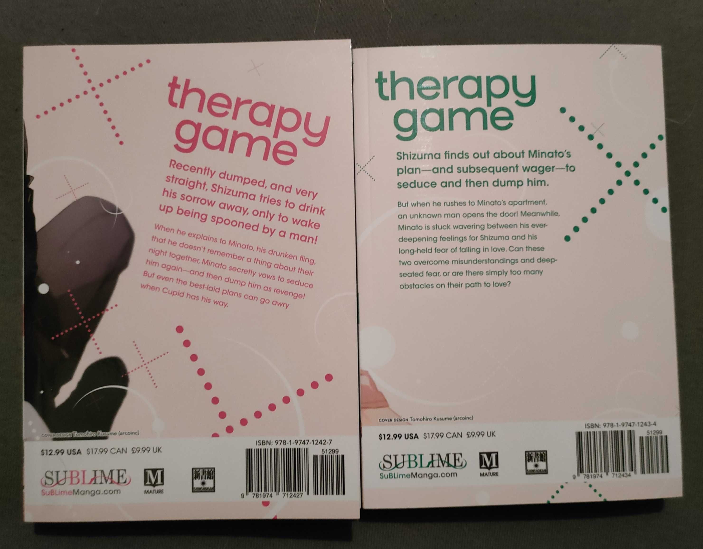 Therapy Game manga po angielsku tomy 1-2