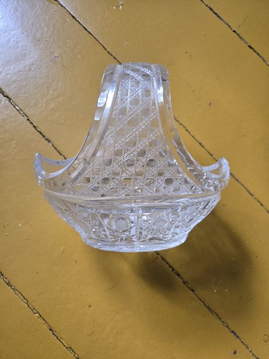 Koszyczek kryształowy huta Julia