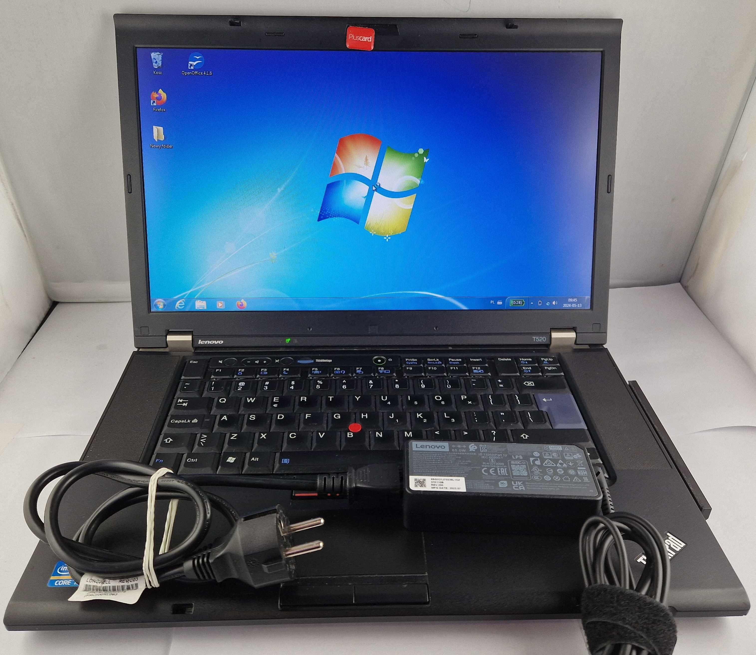 Laptop Lenovo T520 4/320GB HDD