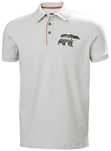 Koszulka polo Helly Hansen Graphic Grey