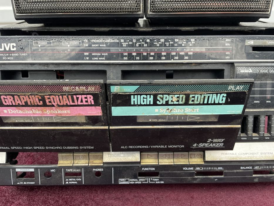 JVC магнитофон Япония запчасти