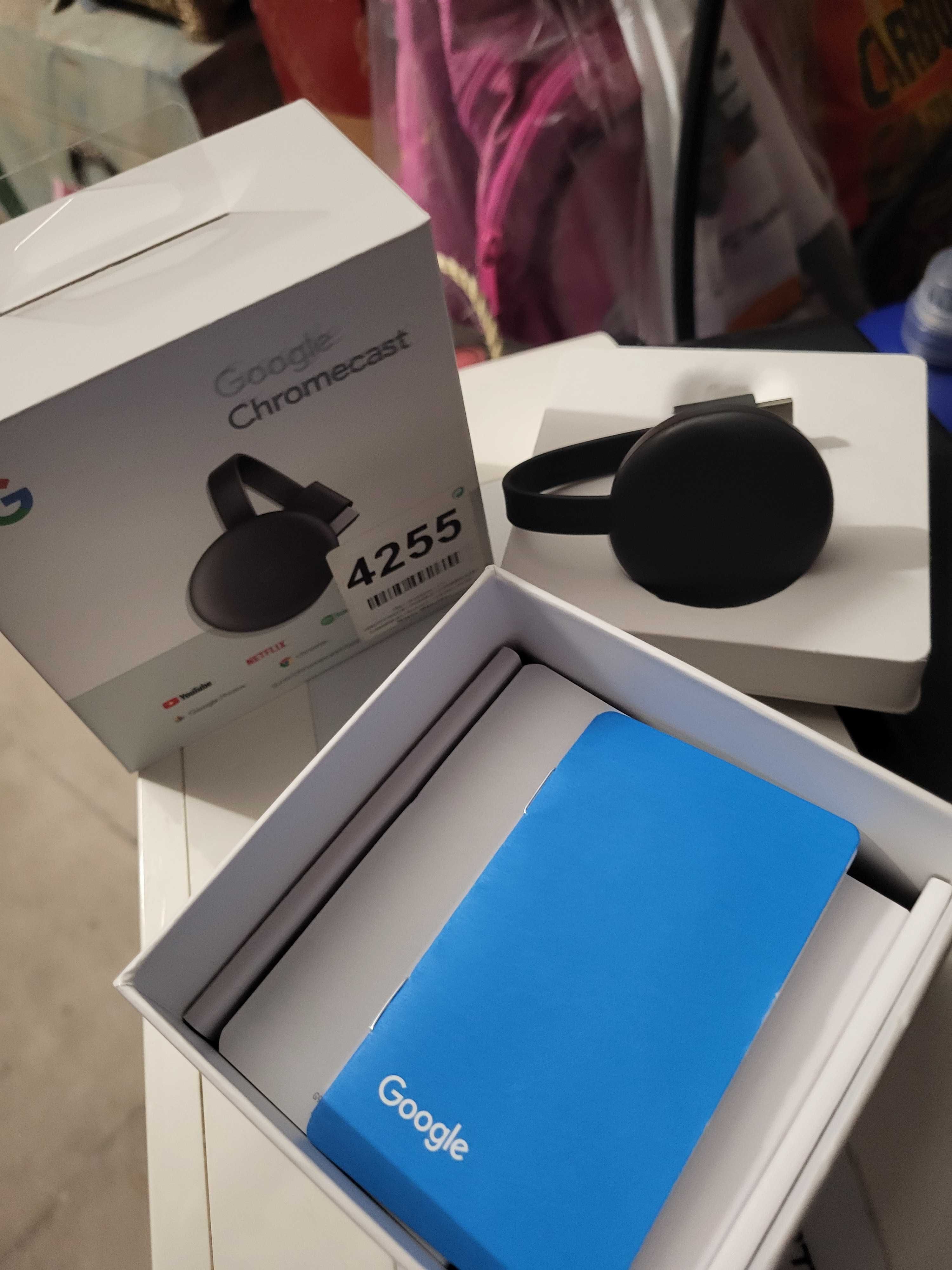 Google Chromecast novo