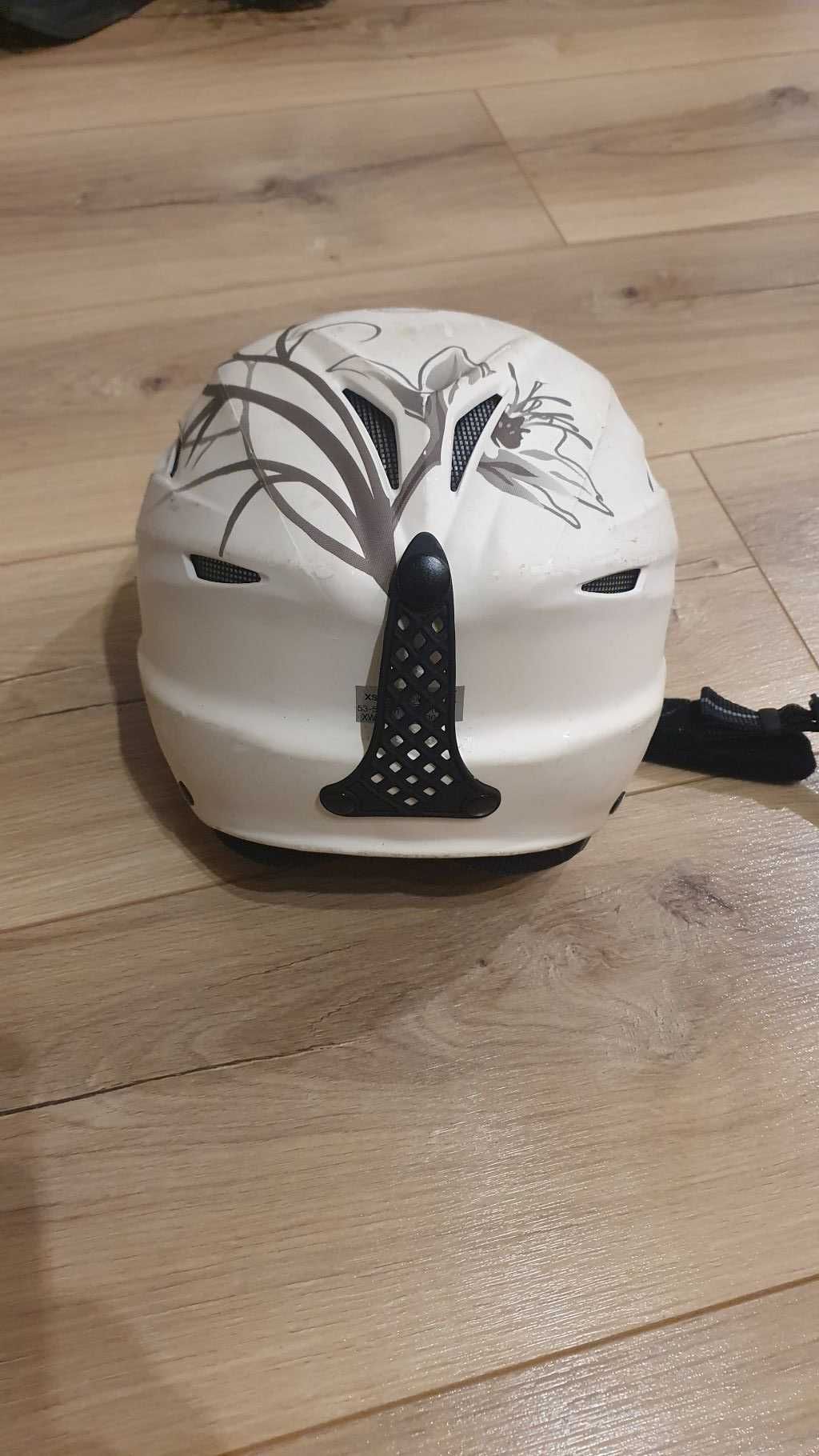 Kask narciarski damski UVEX, gogle UVEX