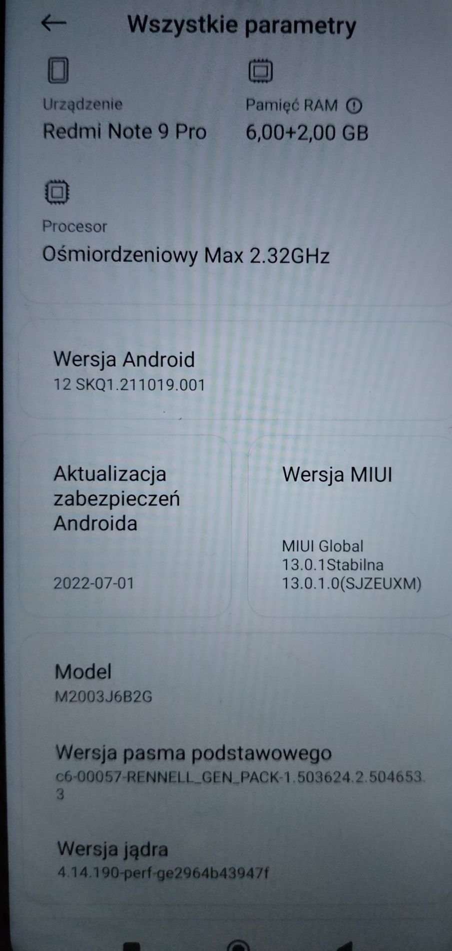 Redmi Note 9 Pro