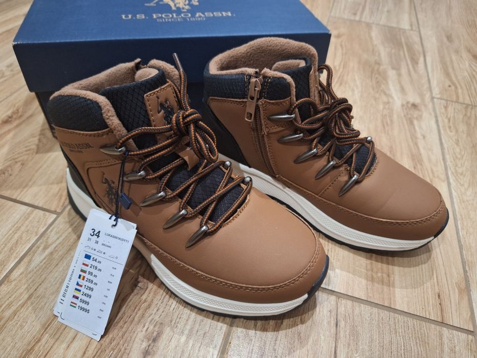 Buty zimowe dla chłopca 34