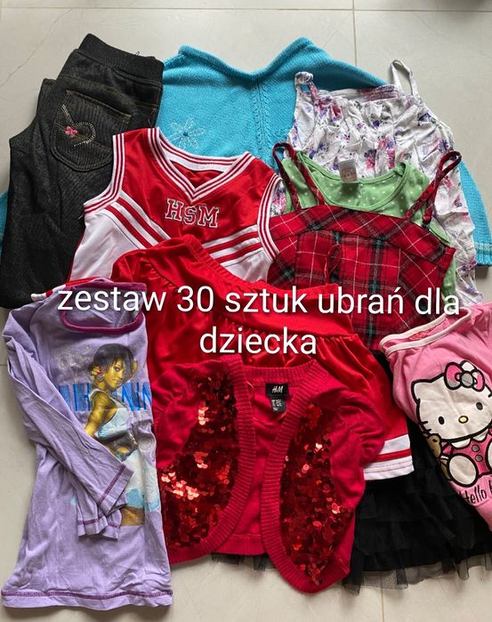 Box zestaw ubrań dla dzieci- dziewczynki