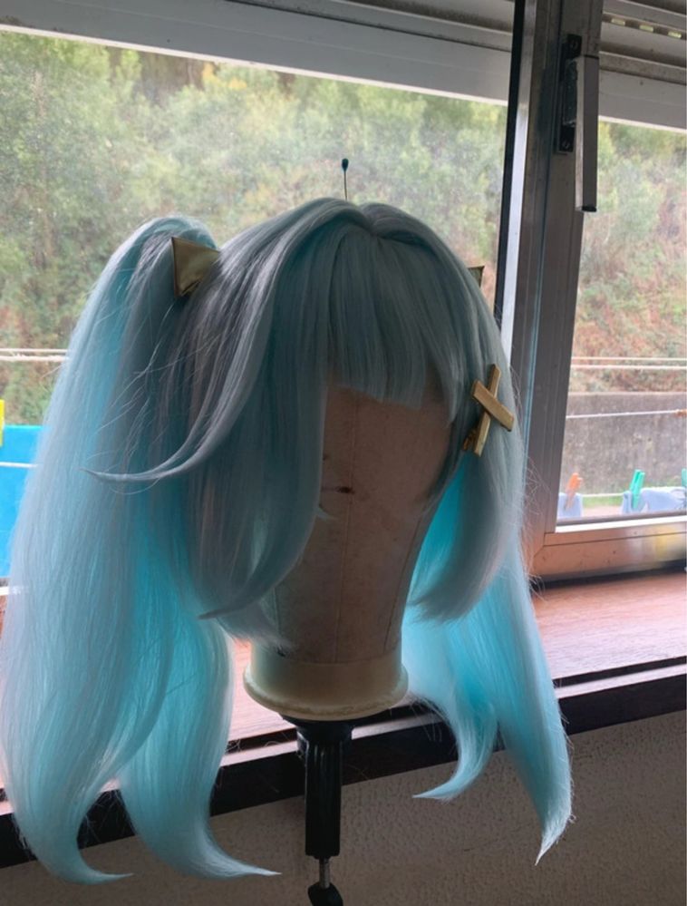 Cosplay Faruzan Peruca