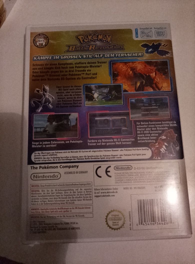 Pokemon battle revolution Nintendo Wii