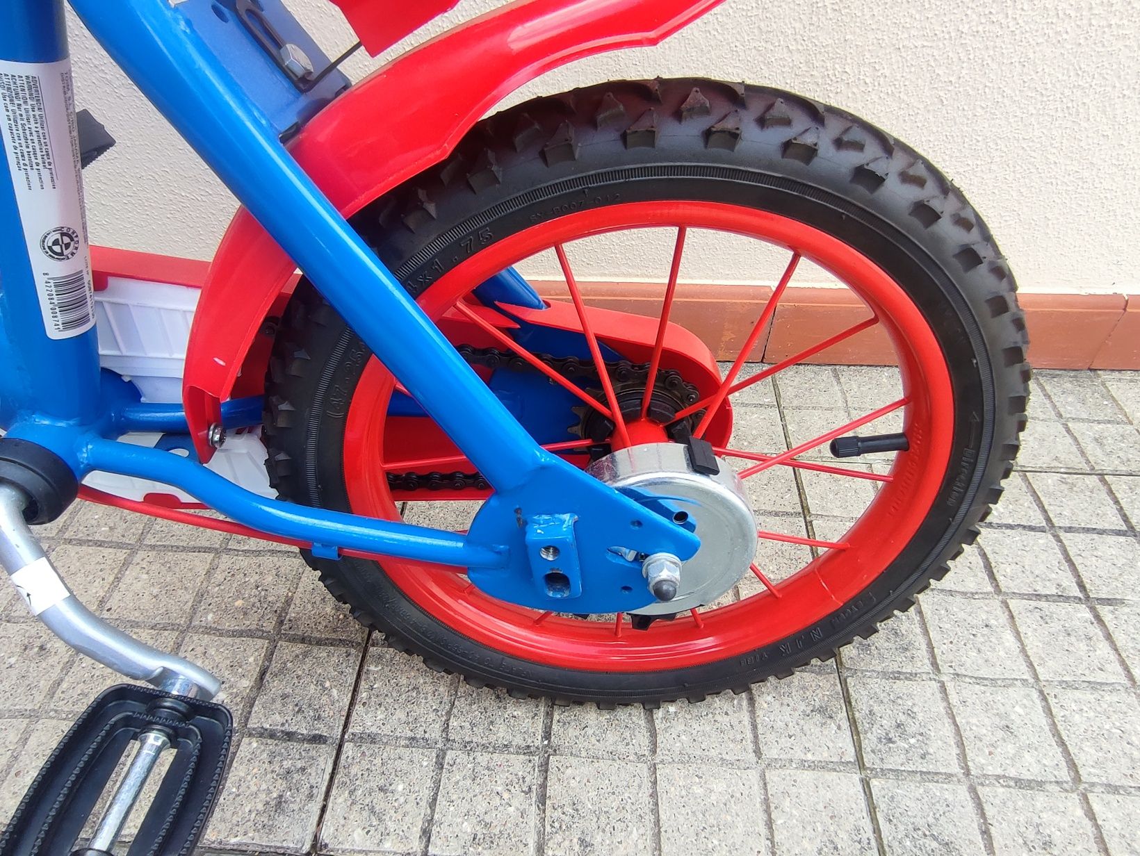 Bicicleta Spiderman roda 14