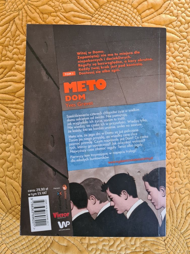 METO tom 1 Dom Yves Grever książka dla młodzieży nowa