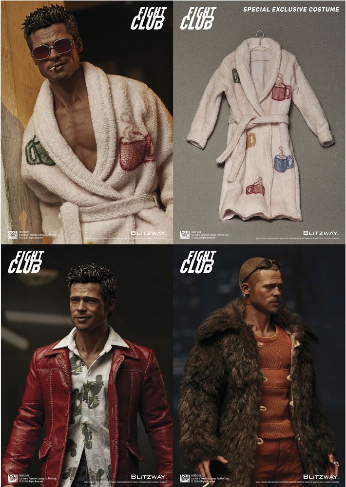 Фигурка 1/6 Fight Club набор с бонусом blitzway тип hot toys