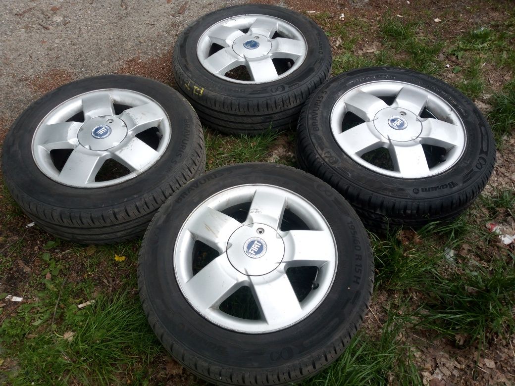 Alufelgi Punto Grande 15 4x100 koła 195 60 Wysyłka Tanio