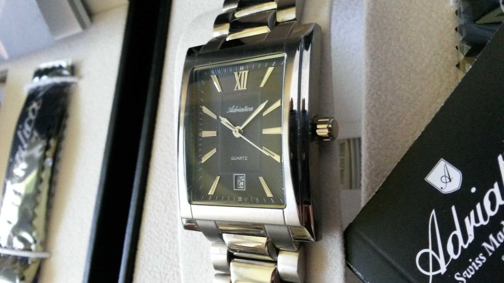 Zegarek męski zegarki Adritica szwajcarski swiss made NOWY