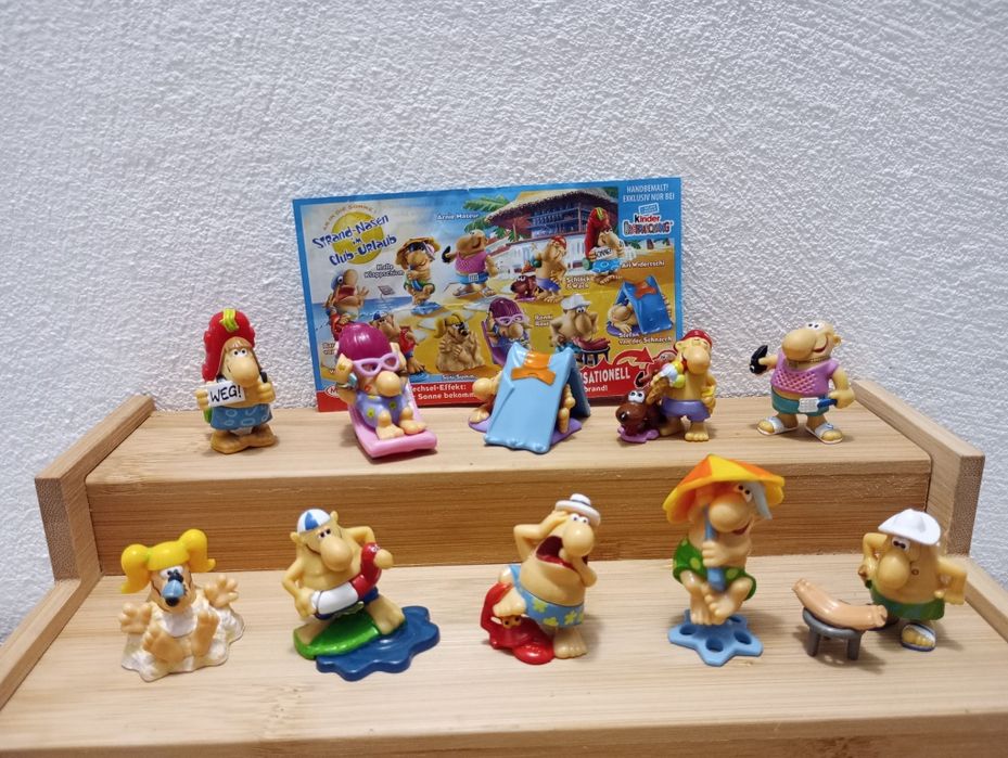Zestaw figurek z Kinder niespodzianki z serii Nochale