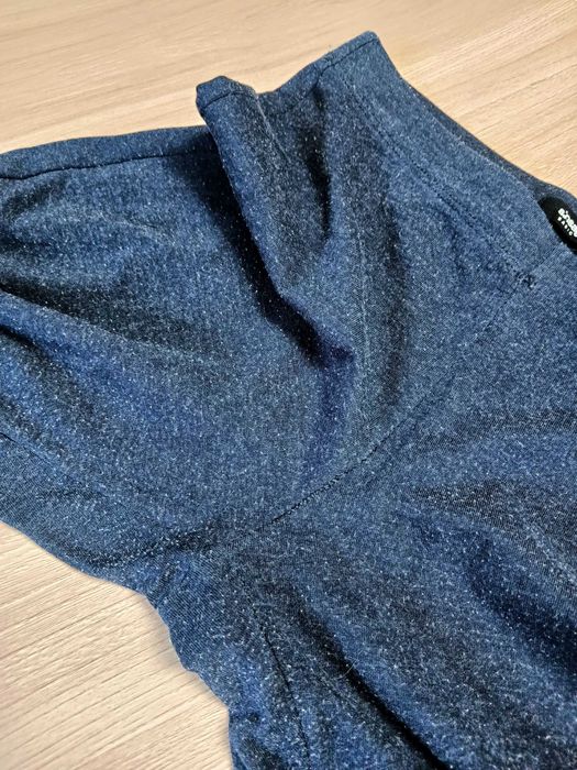 Leginsy legginsy getry granatowe Sinsay S