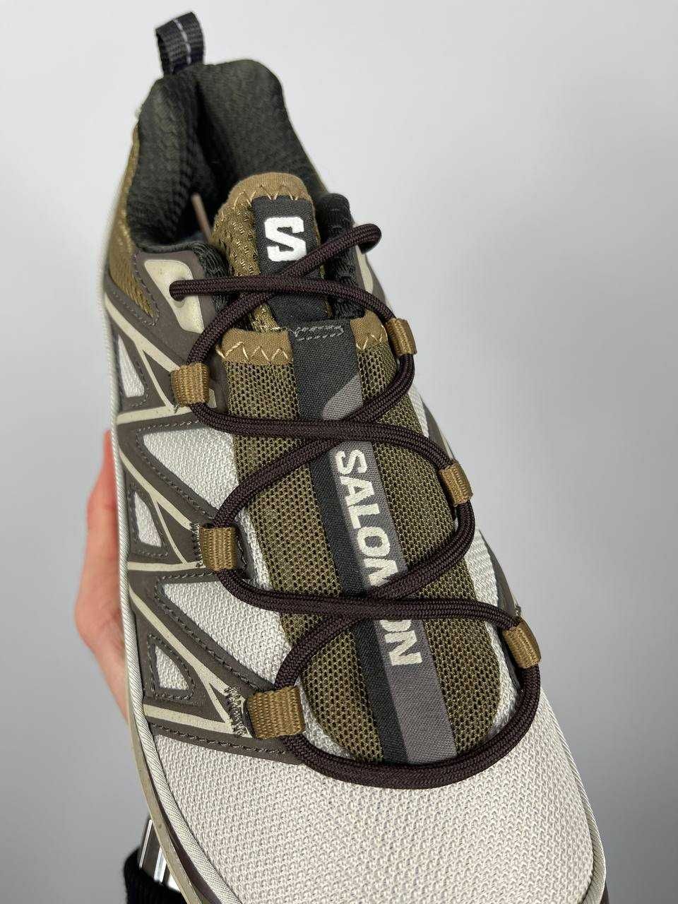 Чоловічі кросівки Salomon XT-6 Expanse 'Grey Brown Khaki'(весна/літо)