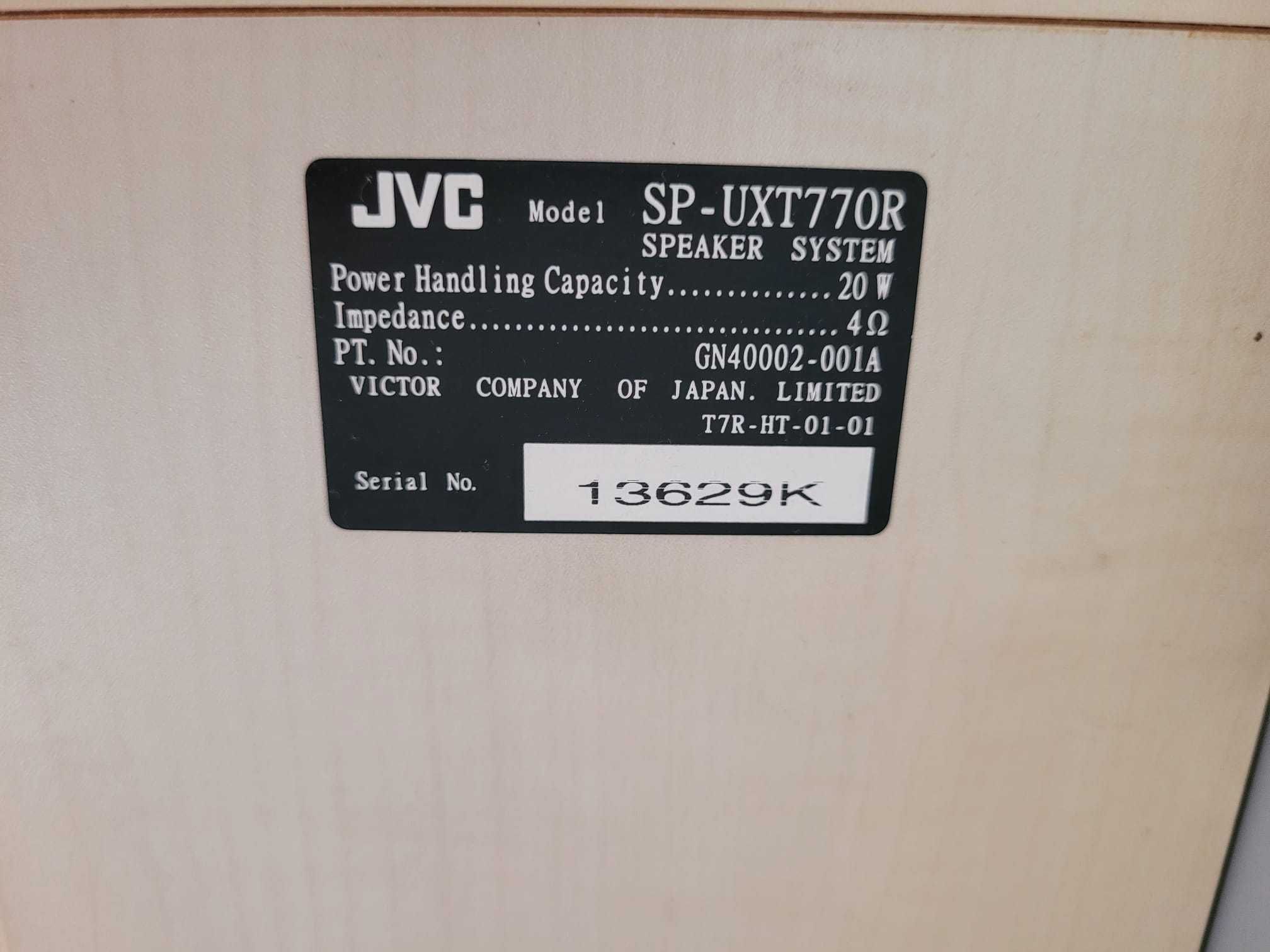 Wieża SHARP i kolumny JVC 20W