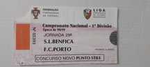 Bilhete Benfica x Porto