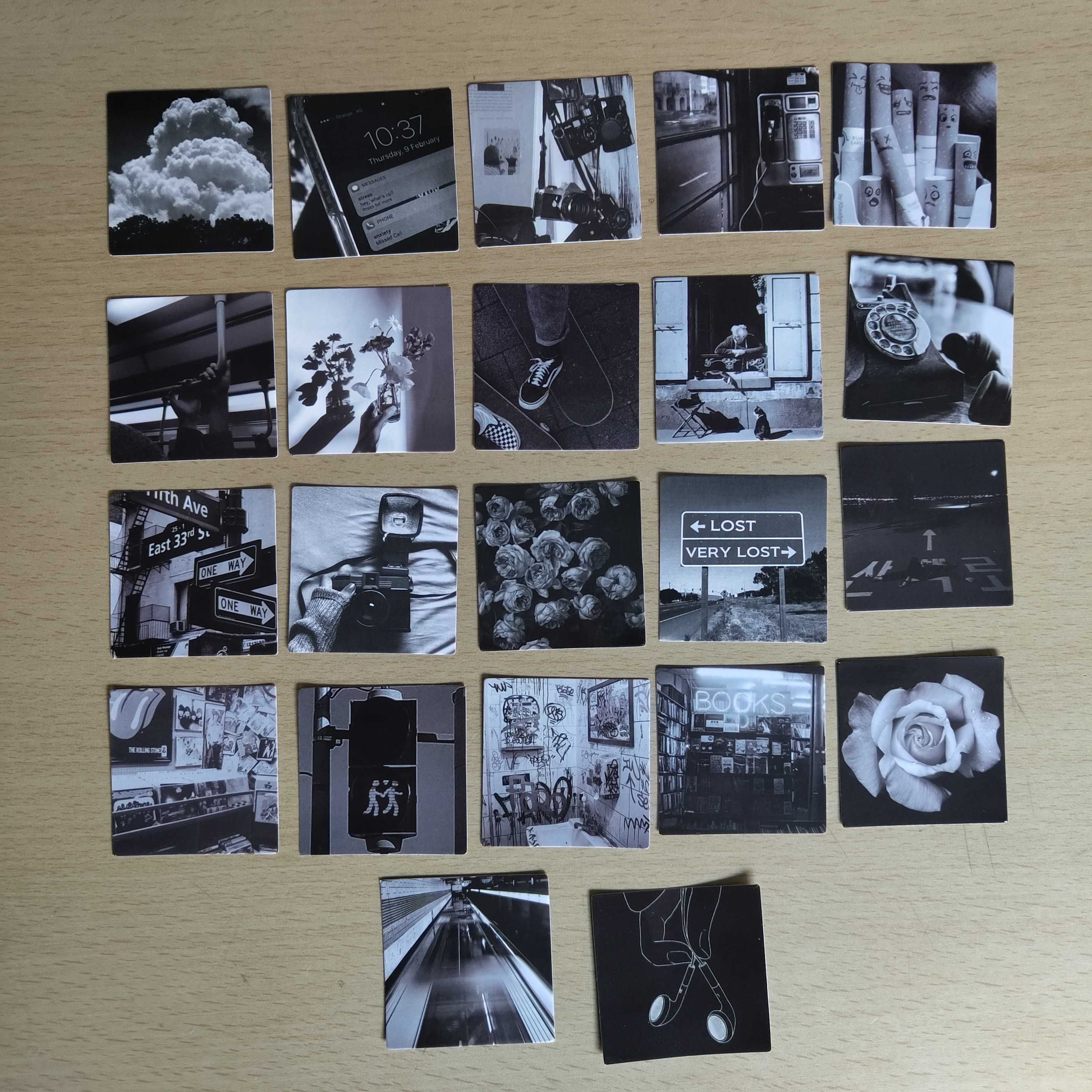 54 Autocolantes Stickers Retrato Vintage