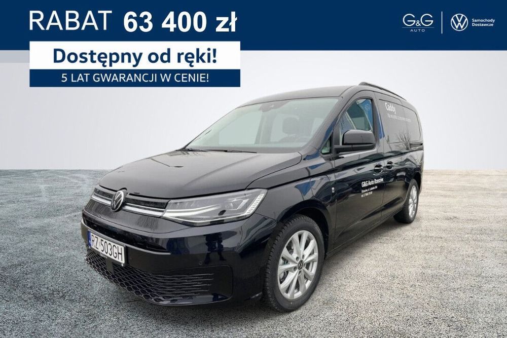 Volkswagen Caddy MAXI Life 1.5 TSI 85 kW / PHEV DSG 6-G  silnik: 1,5 l TSI eHybrid 116 KM /łączna moc 150 KM