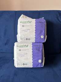 Pieluszki pampersy bambiboo cottonwear nappies rozmiar 3 6-11kg 2 opak