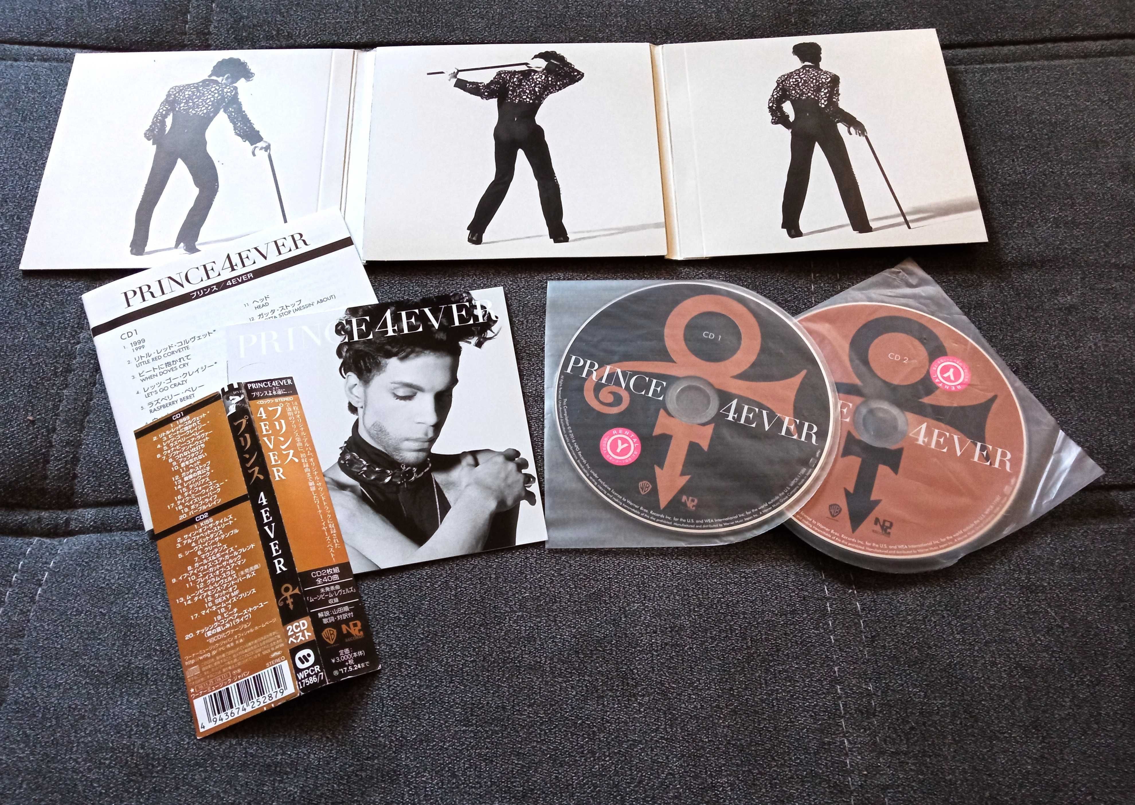 Prince 4Ever 40 Największych hitów! 2CD 2016 Japan Obi