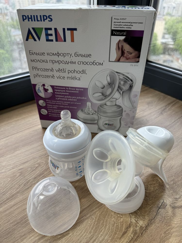 Молоковідсмоктувач Philips Avent Natural ручний