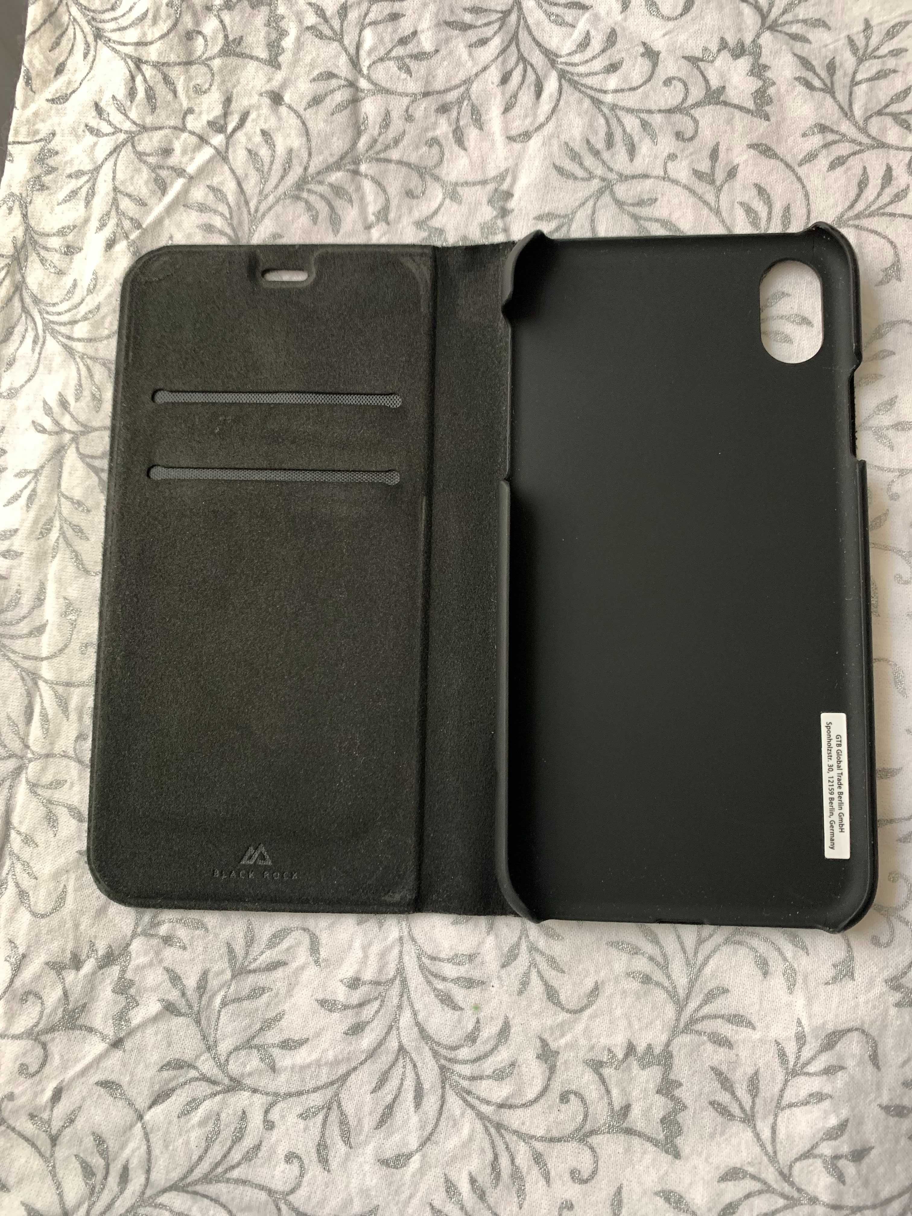 Futerał Iphone XR case booklet Black Rock z klapką magnetyczny etui