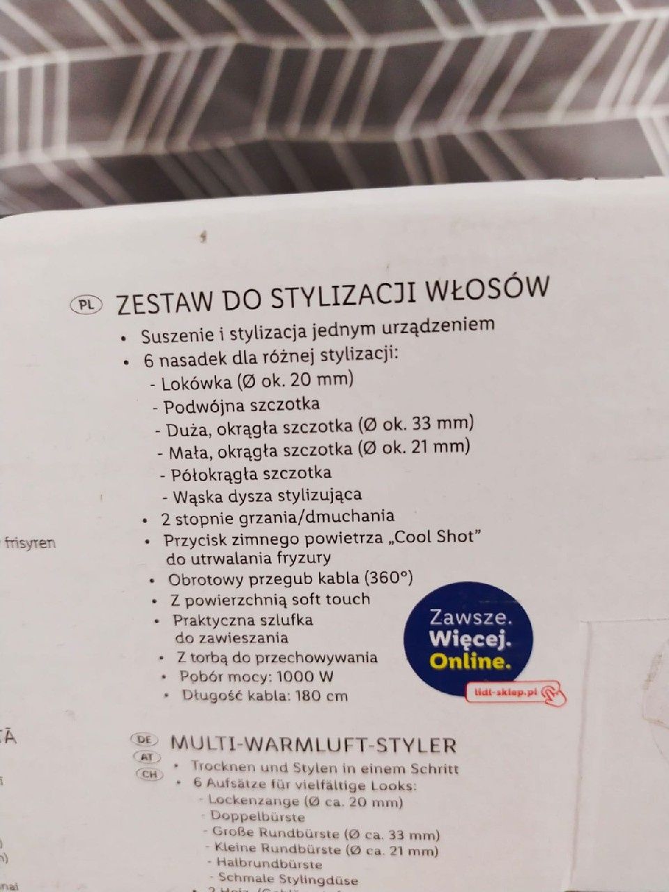 Zestaw do stylizacji włosów SilverCrest