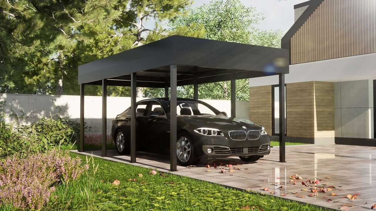 Wiata garażowa - Wiata samochodowa - Carport