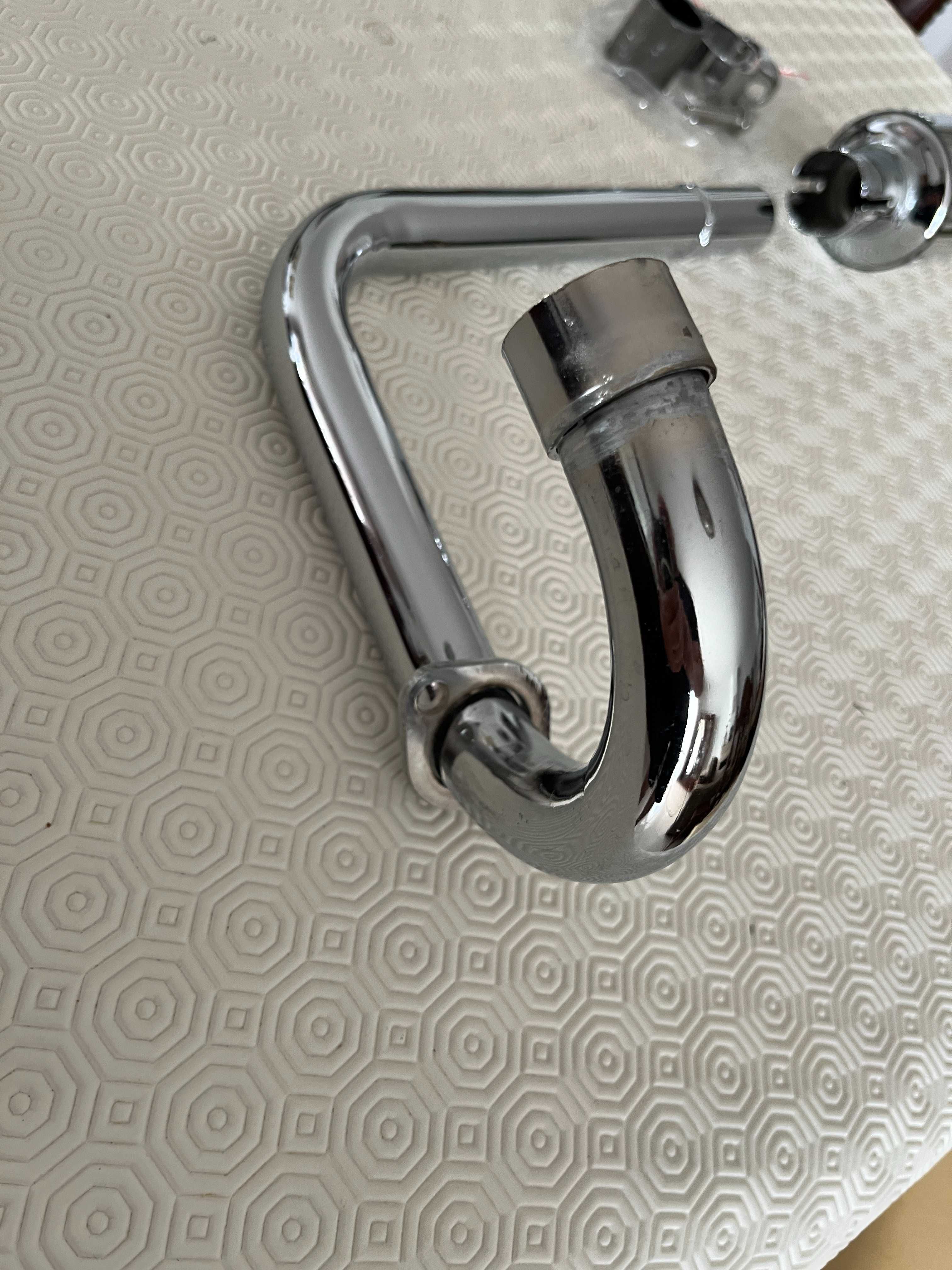 Linha de escape completa (race exhaust) NOVA p/ Honda Mini Trail Z50A
