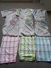 Piżamy ciążowe XL 3sztuki