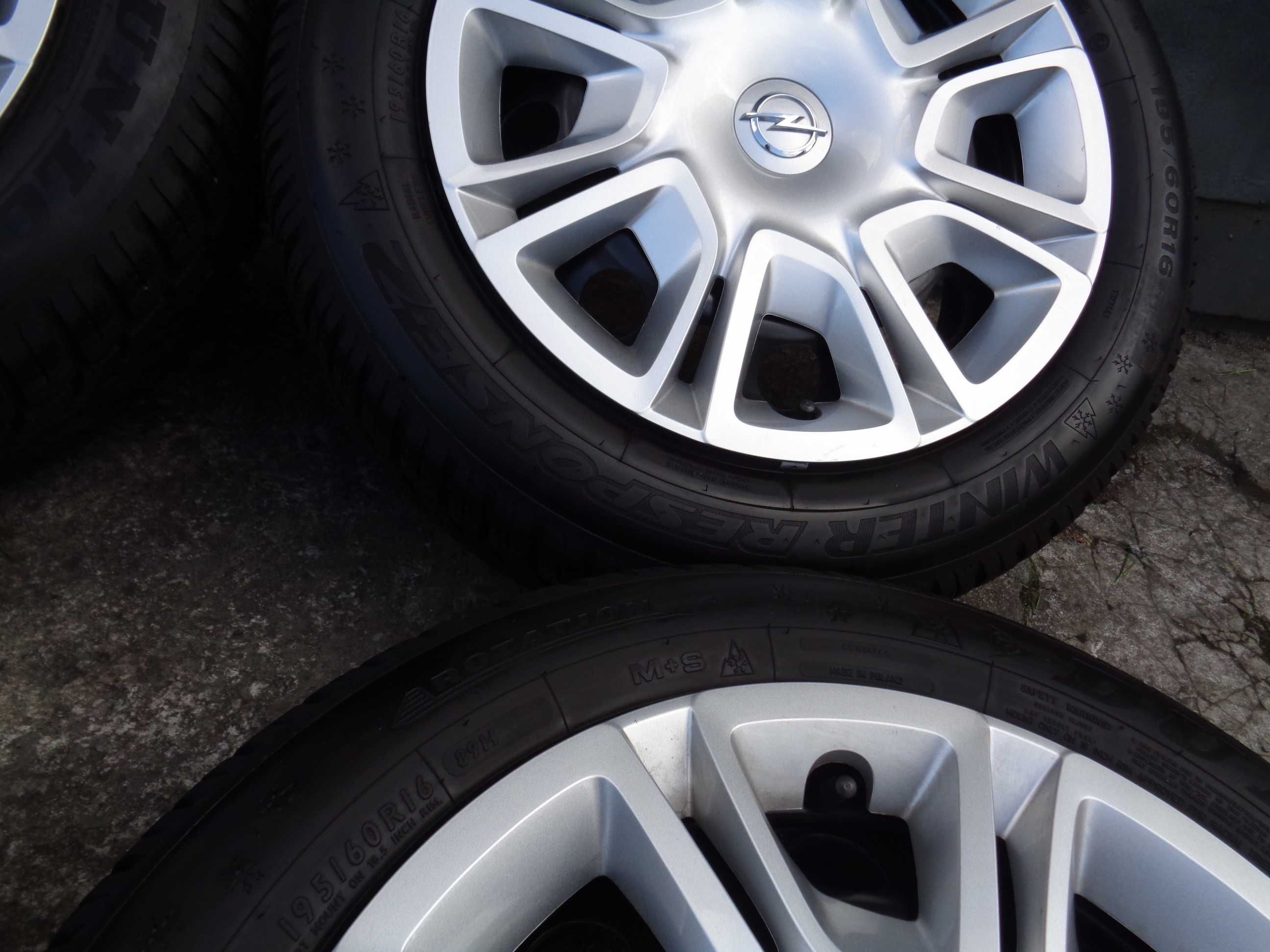 Oryginalne koła zimowe OPEL Crossland X Corsa F 16 cali 4x108, 8mm