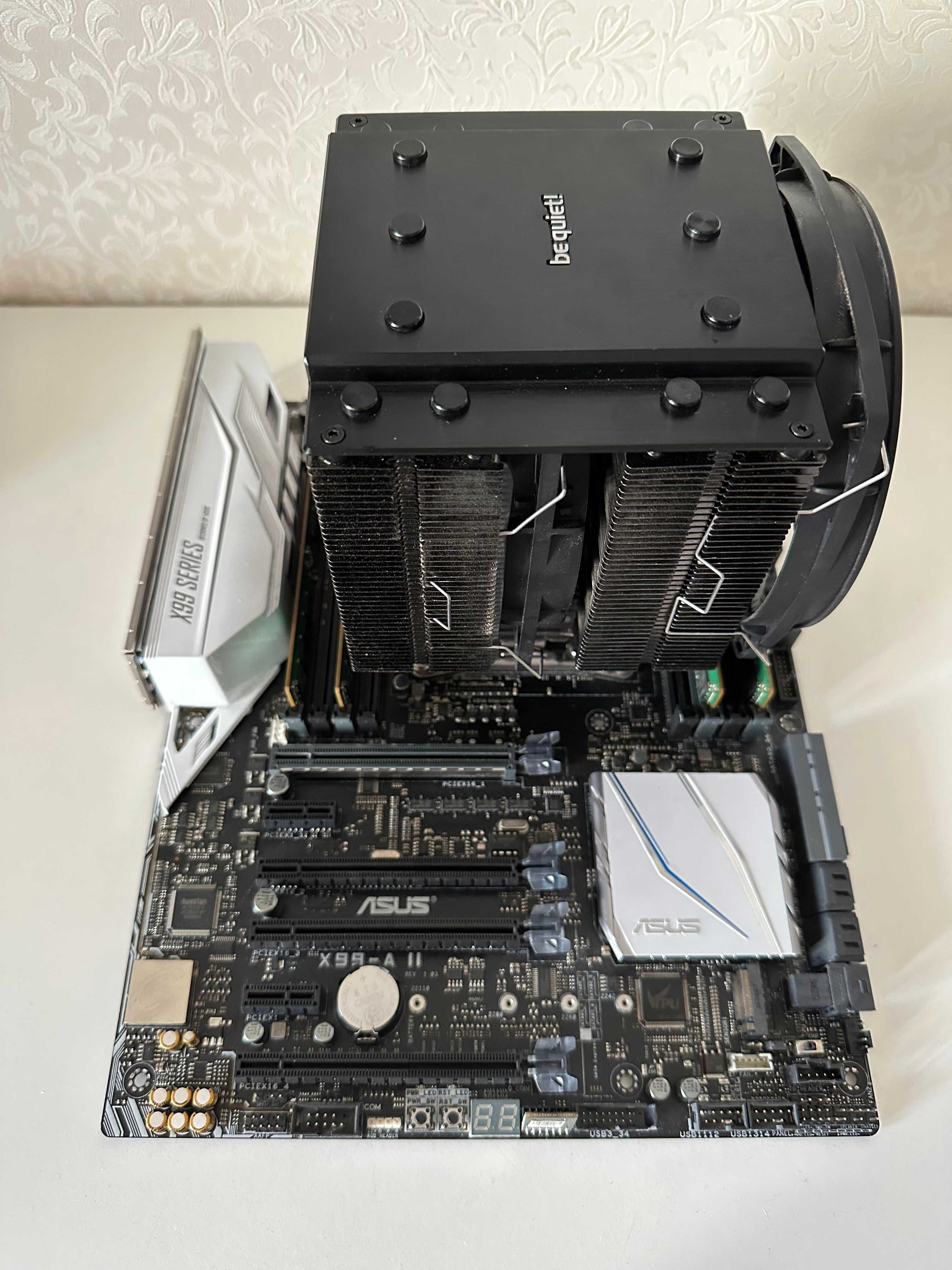 Комплект ASUS X99-A II Xeon E5-2697 v3 RAM 64GB Be quiet! Dark Rock