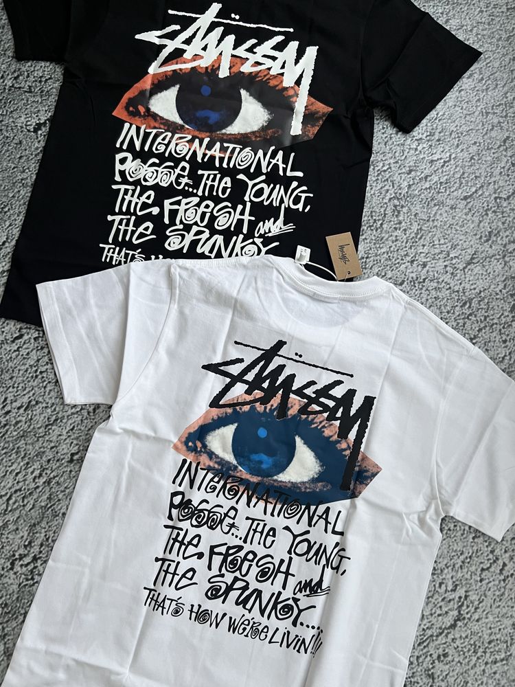 Футболка stussy eye tee S m l