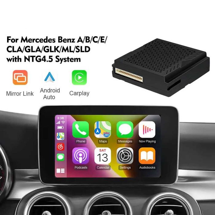 BOX para MERCEDES NTG4.5 - Carplay/Android Auto