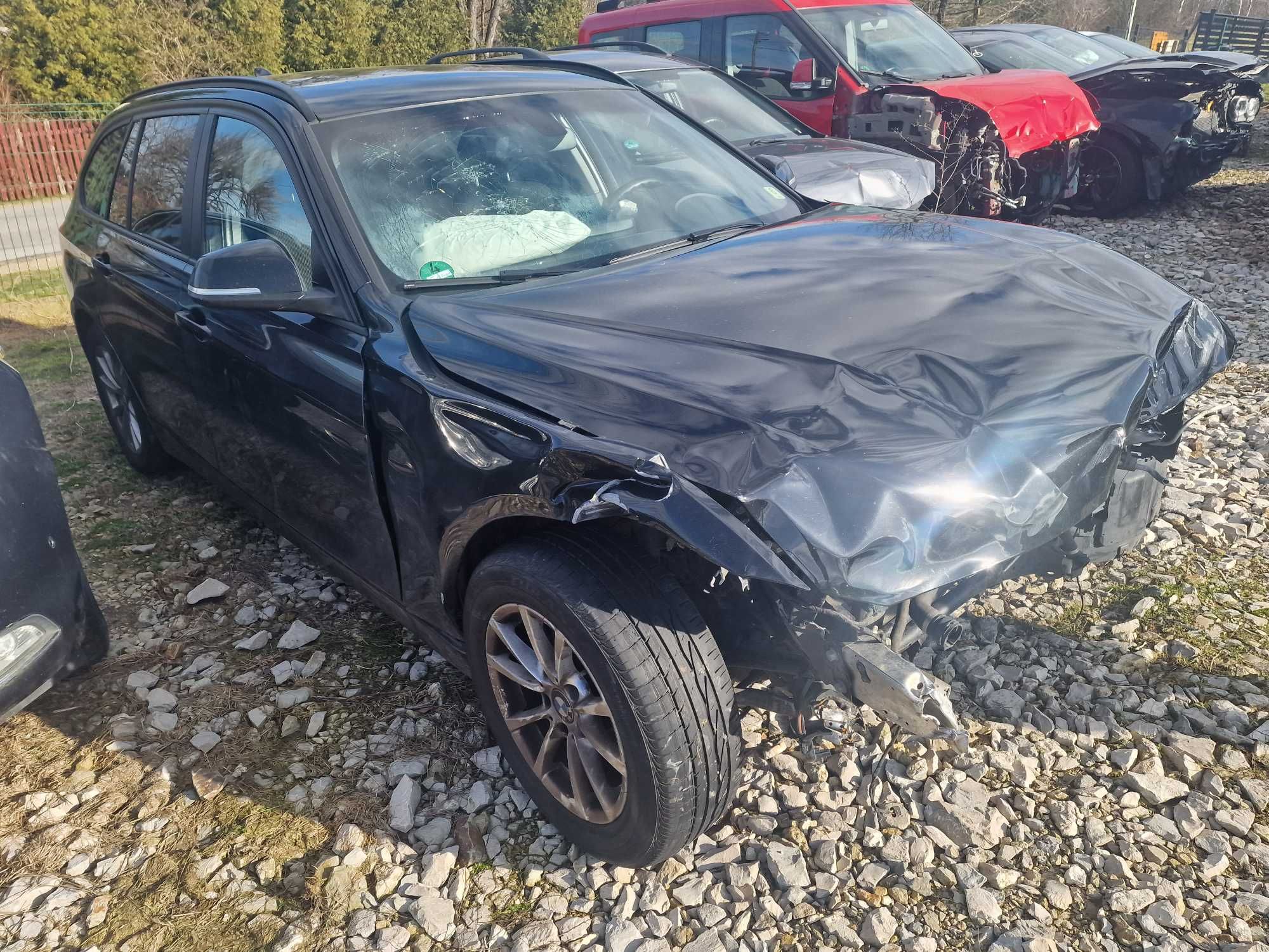 Bmw f31 Lci Lift 318d 2.0 150KM automat z Niemiec uszkodzona jezdzi