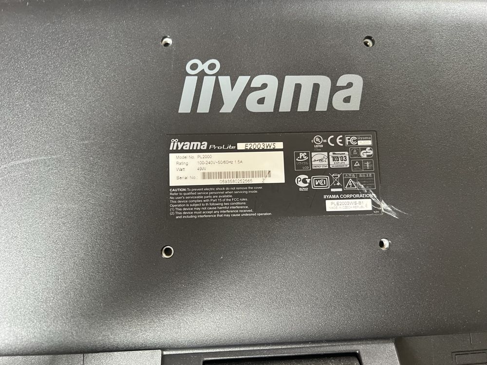 Monitor IIayma Pro Lite E2003WS