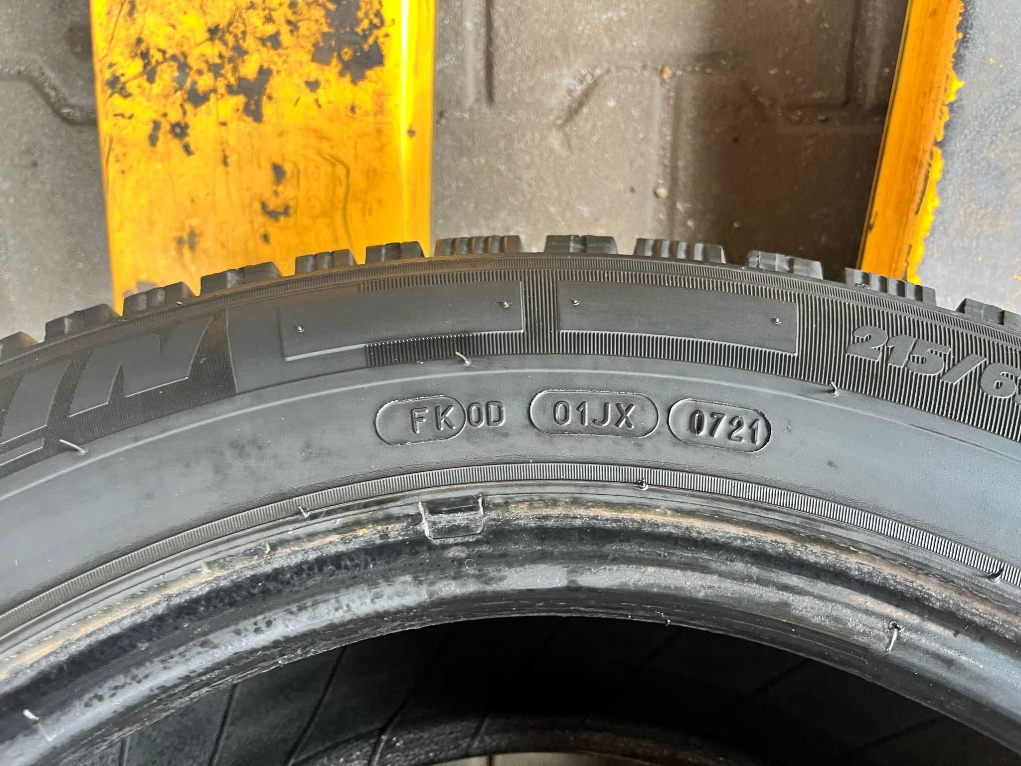 Opony zimowe 2x 215/65 R16C Michelin Agilis Alpin #3691