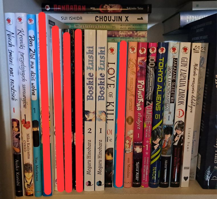 Mangi (różne - waneko/dango/JG)