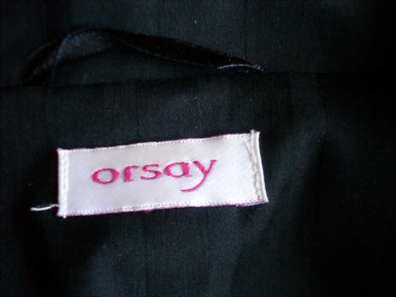 żakiet marynarka czarna orsay
