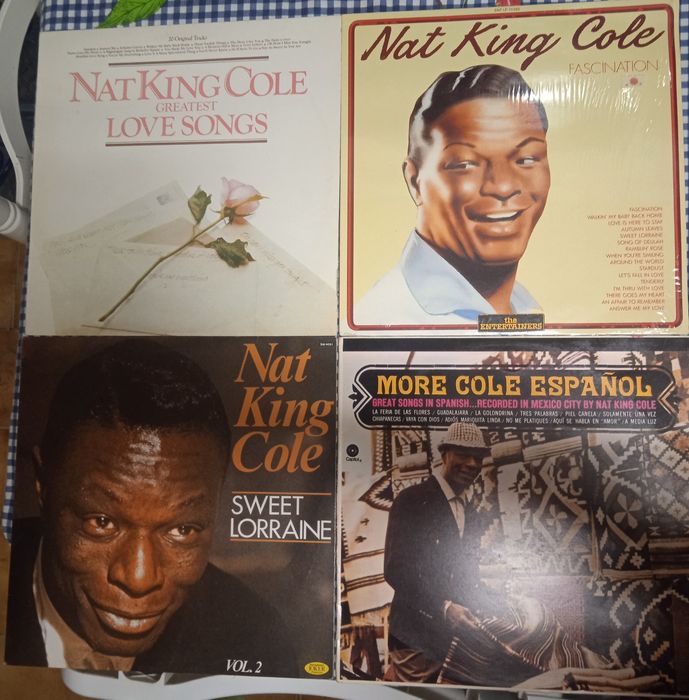 Discos de vinil Nate King Cole (5)