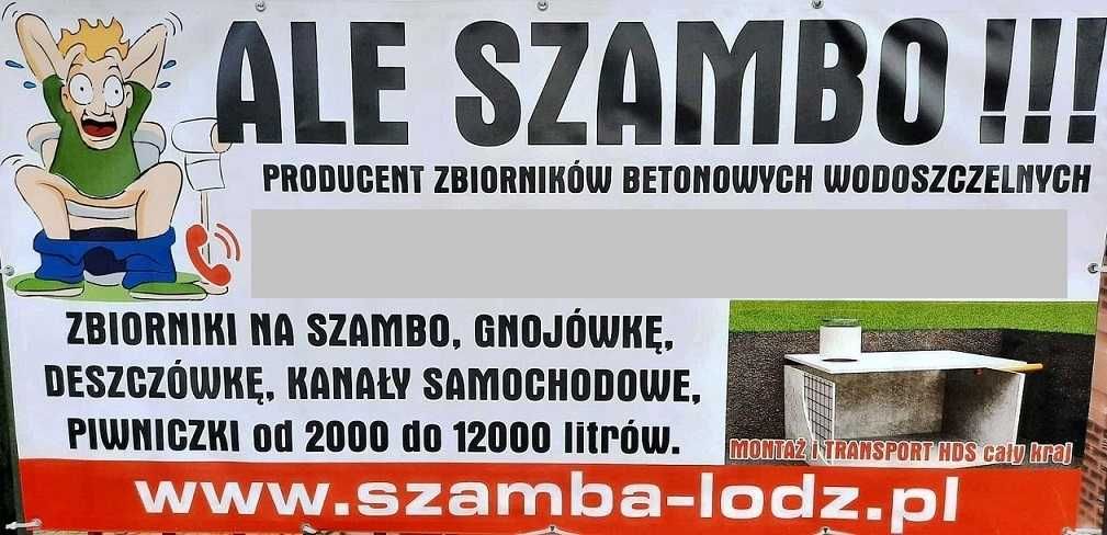 Szambo, szamba, zbiorniki betonowe Chąśno