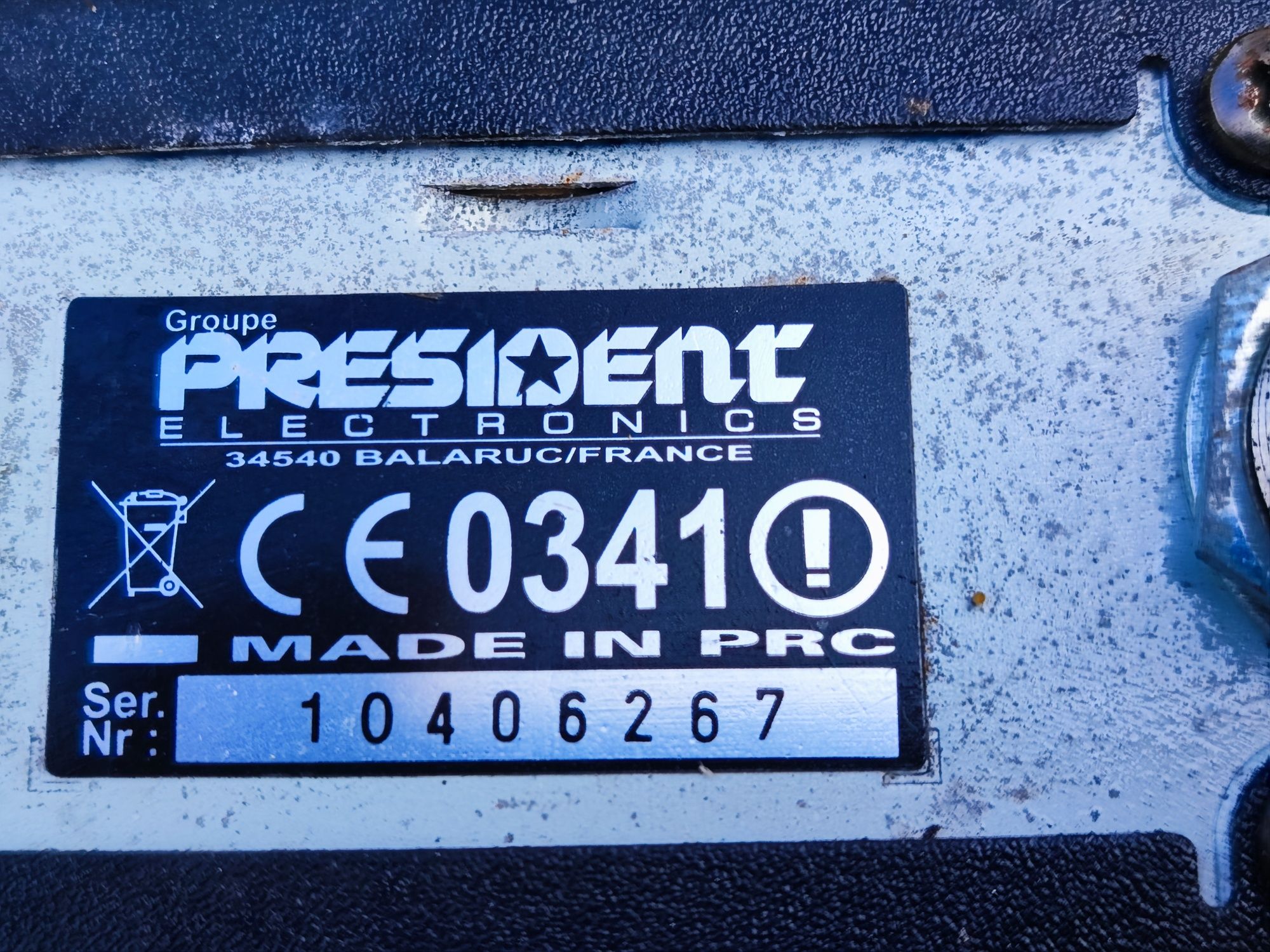 CB radio PRESIDENT Tommy